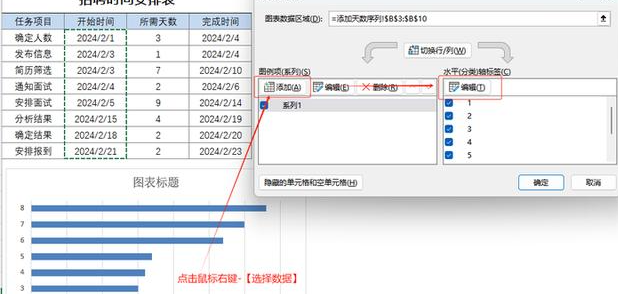 Excel制作甘特图操作方法介绍