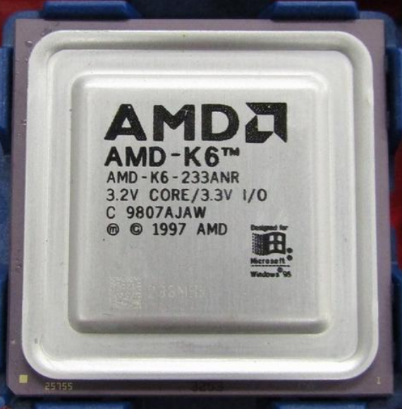 1997年4月，AMD发布K6处理器