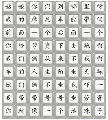 《汉字找茬王》印度摩托车通关攻略