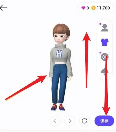 《崽崽ZEPETO》角色身高怎么更改