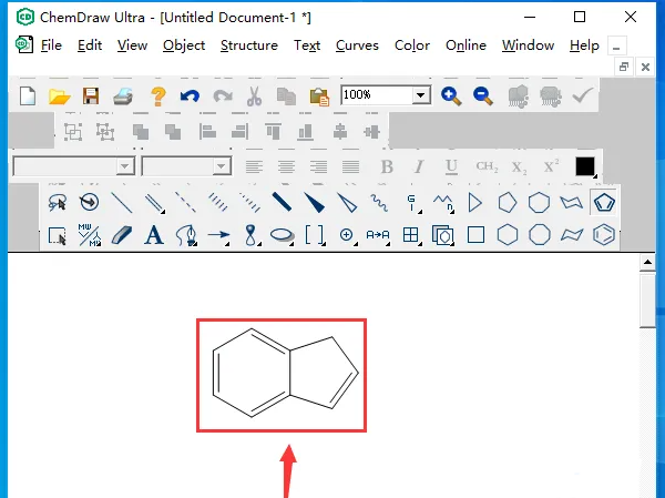 《Chemdraw》如何添加圆框