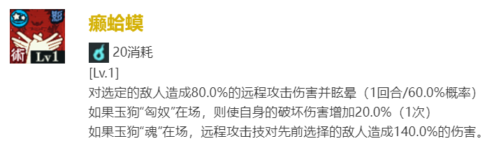 《咒术回战幻影游行》伏黑惠技能及属性详解