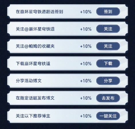 《崩坏星穹铁道》庸与神的冠冕微博网页活动玩法介绍