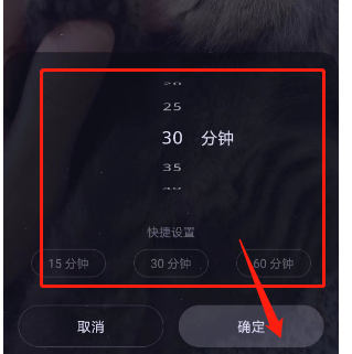 《猫耳fm》专注模式开启定时关闭的方法