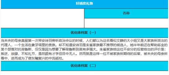 《绯色回响》安诗羽角色技能属性一览