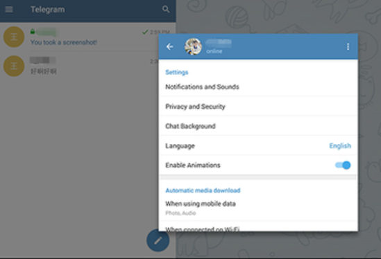 《Telegram》怎么看隐私内容