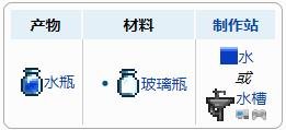 《泰拉瑞亚》水瓶怎么合成？泰拉瑞亚水瓶制作步骤