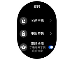 华为手表watch 3 pro new设置密码方法