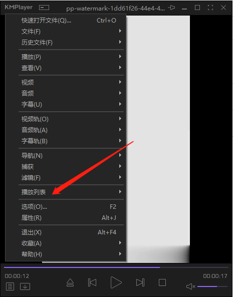 《KMPlayer》播放列表设置方法介绍
