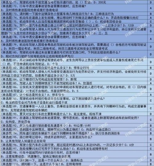 打工生活模拟器怎么考驾照 打工生活模拟器科目一考试答案汇总